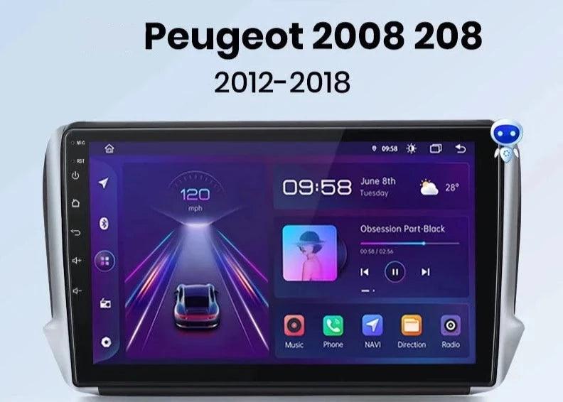 GPS pour Peugeot 208 & 2008. De 2012 à 2018 CarPlay & Android Auto –  LaFrTouch