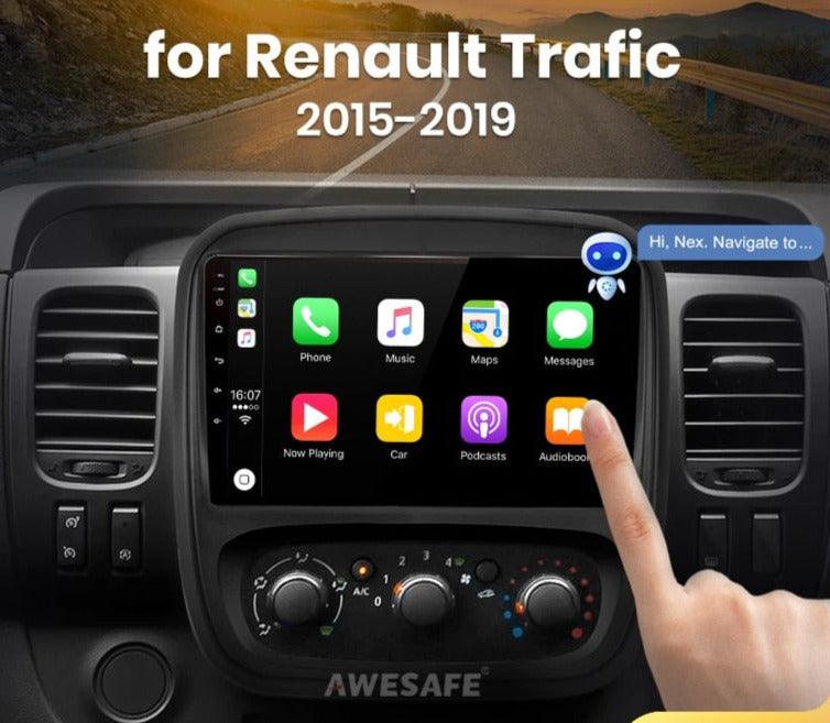 Navigation multimédia pour Renault Trafic 3, Carplay