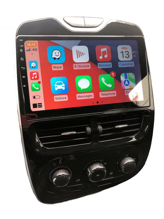 GPS pour Renault Clio 4 (2012-2019) Améliorez votre conduite avec notre autoradio Carplay et Android Auto - LaFrTouch