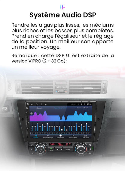 GPS pour BMW 3-Series E90 E91 E92 E93 - LaFrTouch