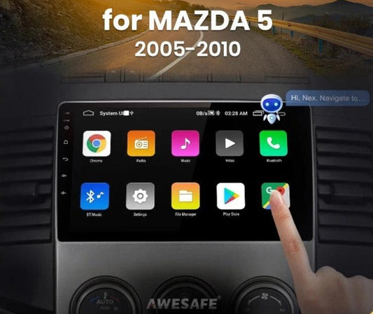 GPS pour Mazda 5 2005 - 2010 ANDROID / CARPLAY Android - LaFrTouch