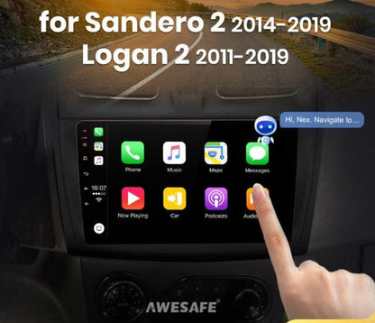 GPS pour Renault Logan 2 2012-2019 et Sandero 2 2014-2019 - LaFrTouch